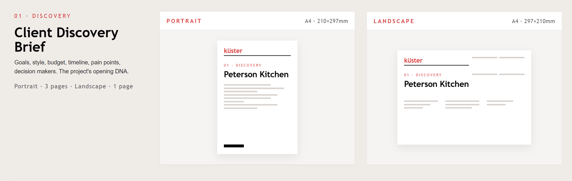 Client Discovery Brief